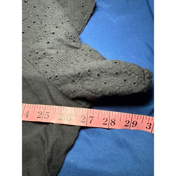 Torrid babydoll eyelet blouse womens 3X withcy whimsigoth fairy grunge siren y2k - Picture 6 of 8
